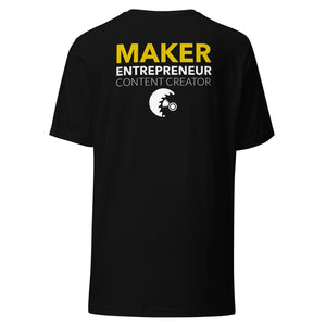 Maker Entrepreneur Unisex t-shirt