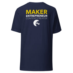 Maker Entrepreneur Unisex t-shirt