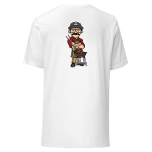 Sask Smoke and Barbeque Unisex t-shirt