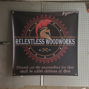 Custom Workshop Vinyl Banner