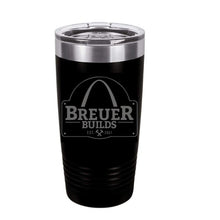 Load image into Gallery viewer, Breuer Builds 20 oz Tumbler

