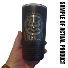 Load image into Gallery viewer, Dusty Beard Woodcrafts 20 oz Tumbler
