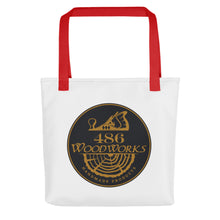 Load image into Gallery viewer, 486 Woodworks Tote bag
