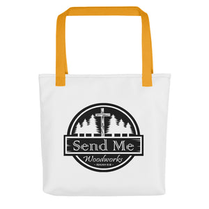 Send Me Woodworks Tote bag