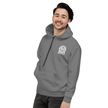 Load image into Gallery viewer, Valhalla Woodworks Gray Hoodie
