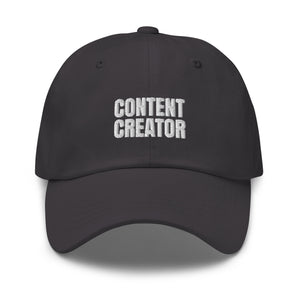Content Creator Unstructured Cap