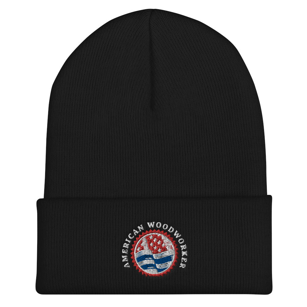 Cuffed Beanie with Embroidered Logo