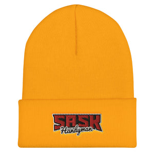 Sask Handyman Cuffed Beanie with Embroidered Logo