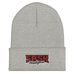 Sask Handyman Cuffed Beanie with Embroidered Logo