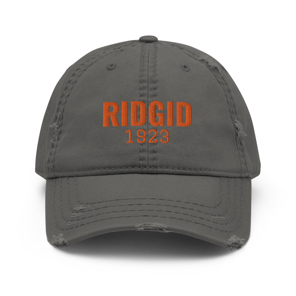 Distressed Cap with Embroidered RIDGID