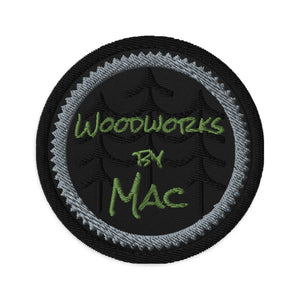 Woodworks by Mac Embroidered patches