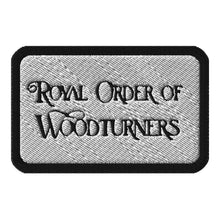 Load image into Gallery viewer, Royal Order of Woodturners Embroidered Patch
