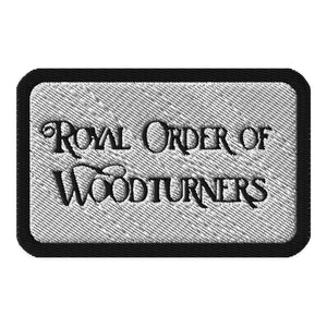 Royal Order of Woodturners Embroidered Patch