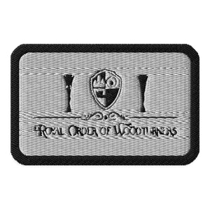 Royal Order of Woodturners Embroidered Patch