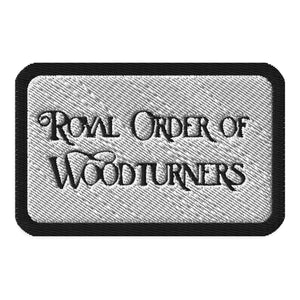 Royal Order of Woodturners Embroidered Patch