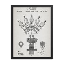 Load image into Gallery viewer, Screw Clamp Patent Framed Poster
