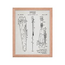 Load image into Gallery viewer, Hand Saw Patent Framed Poster
