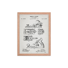Load image into Gallery viewer, Bench Plane Patent Framed Poster
