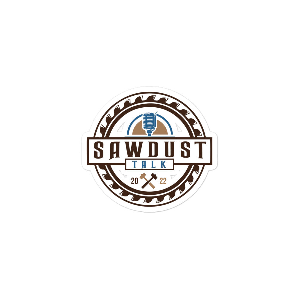 Sawdust Talk Sticker