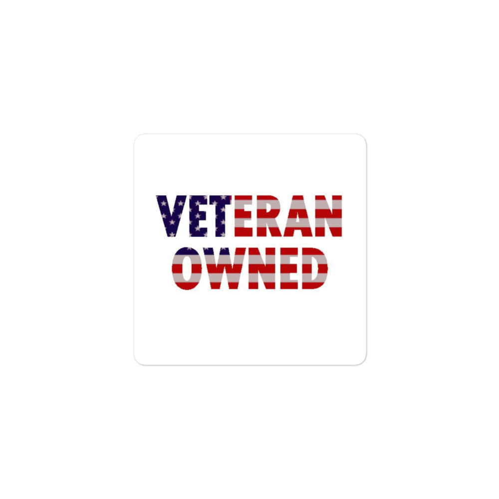 Veteran Owned Sticker