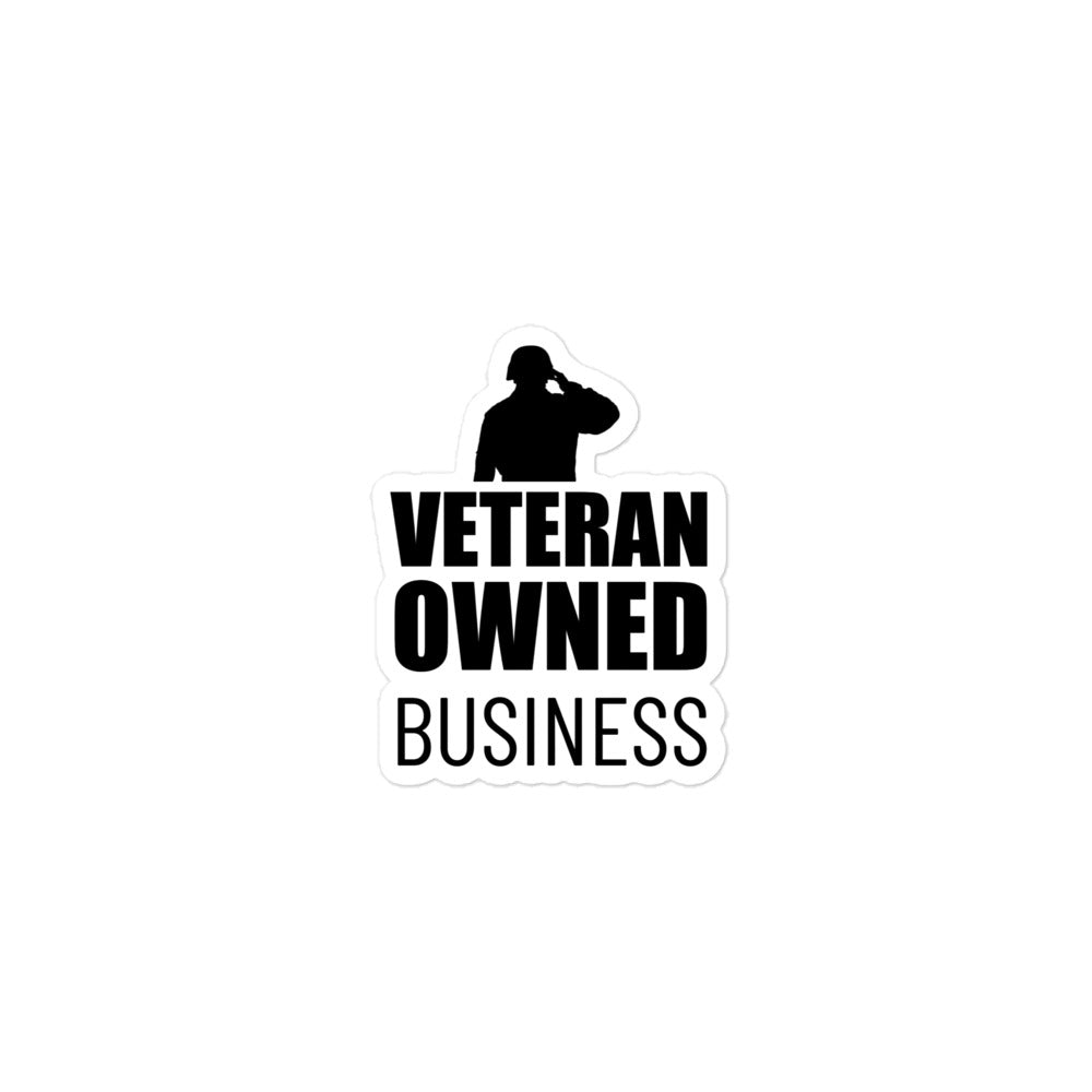 Veteran Owned Sticker