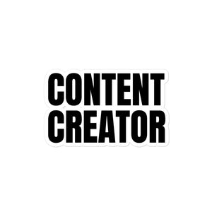 Content Creator stickers