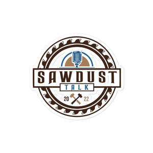 Sawdust Talk Sticker