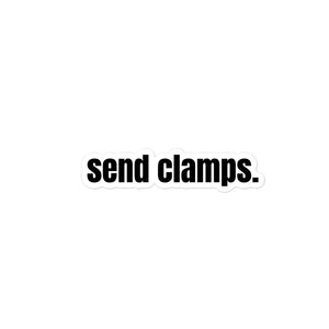Send Clamps sticker
