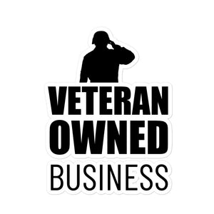 Veteran Owned Sticker