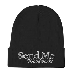 Send Me Woodworks Embroidered Beanie