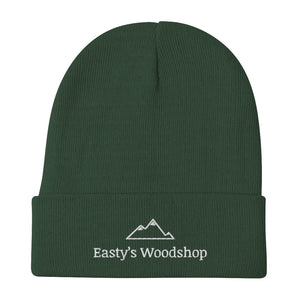 Easty's Woodshop Embroidered Beanie
