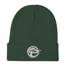 Load image into Gallery viewer, Beyond the Grain Embroidered Beanie
