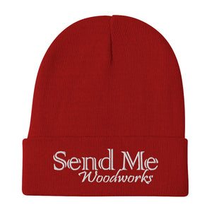 Send Me Woodworks Embroidered Beanie