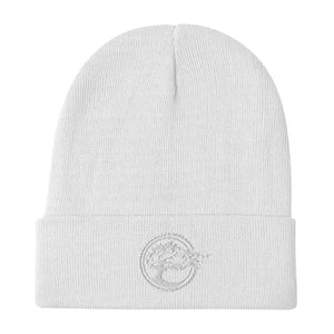 Beyond the Grain Embroidered Beanie