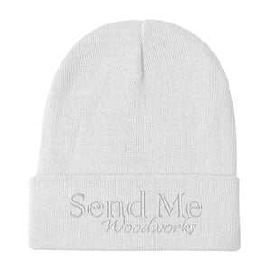 Send Me Woodworks Embroidered Beanie