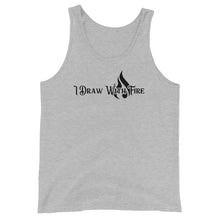 Load image into Gallery viewer, I Draw With Fire Unisex Tank Top
