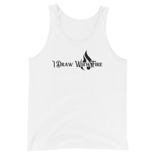 Load image into Gallery viewer, I Draw With Fire Unisex Tank Top
