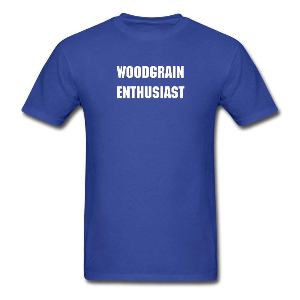 Woodgrain Enthusiast Tee KOBALT - royal blue