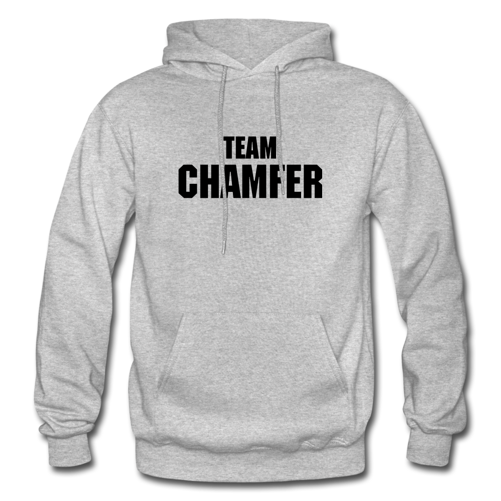 Team Chamfer Hoodie Heather Grey
