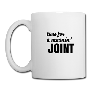 Morning Joints Mug - white