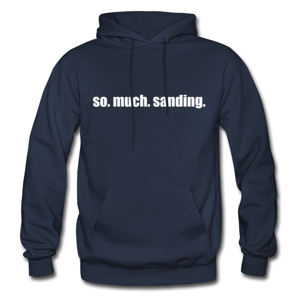 so.much.sanding hoodie - navy