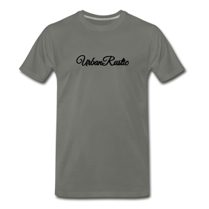 Urban Rustic Premium T-Shirt - asphalt gray