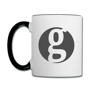 George Supply Contrast Coffee Mug - white/black