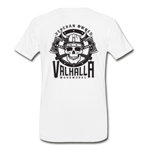 Load image into Gallery viewer, Valhalla Woodworks Medium Weight T-Shirt - white
