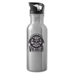 Valhalla Woodworks Water Bottle - silver