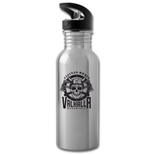 Load image into Gallery viewer, Valhalla Woodworks Water Bottle - silver
