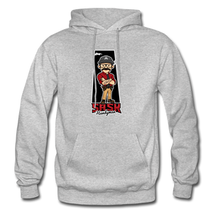 Sask Heavy Blend Adult Hoodie - heather gray