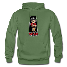 Load image into Gallery viewer, Sask Heavy Blend Adult Hoodie - military green
