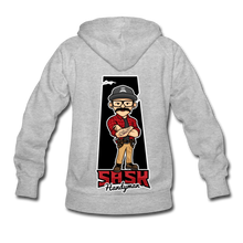 Load image into Gallery viewer, Sask Women&#39;s Hoodie - heather gray
