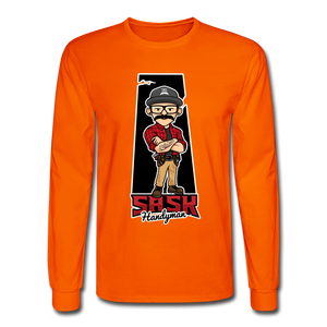 Sask Hi Viz Long Sleeve T-Shirt - orange